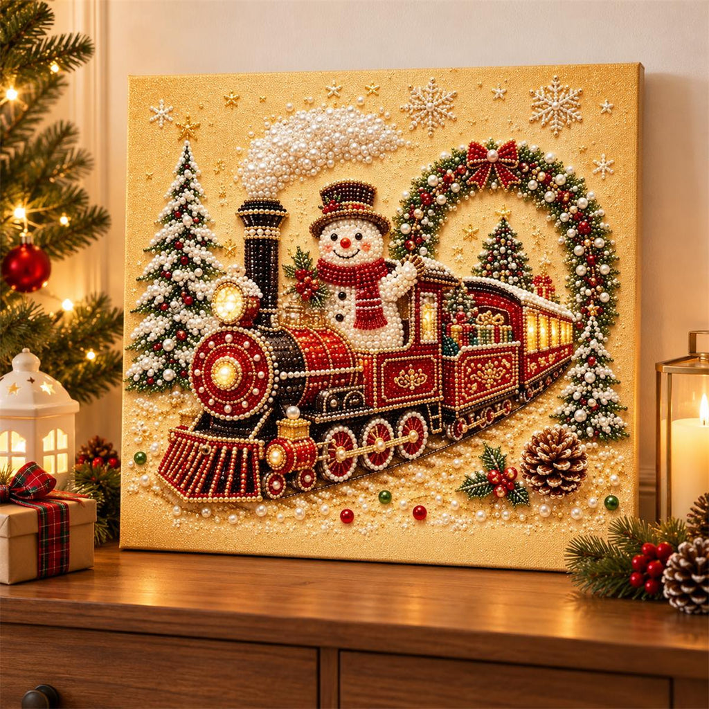 Snowman Christmas Train — room image