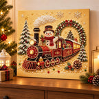 Snowman Christmas Train — room image