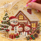 Snowman Family Cottage — process image