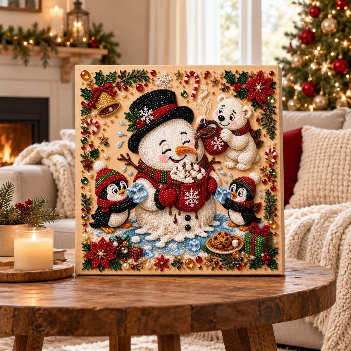 Snowman Hot Cocoa Friends — room image