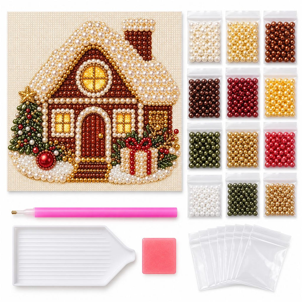 Snowy Christmas Cottage — kit image