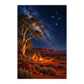 Original Southern Cross Outback artwork on a white background.