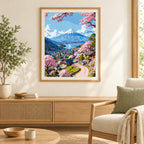 Home decor scene for Springtime By The Mountain