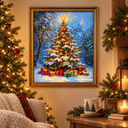 Home decor scene for Star Above The Snowy Tree