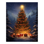 Original artwork for Star Over The Snowy Pines