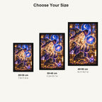 Star Witch Crystal Ball size comparison