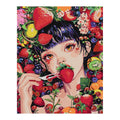 Original artwork showing strawberry kiss.