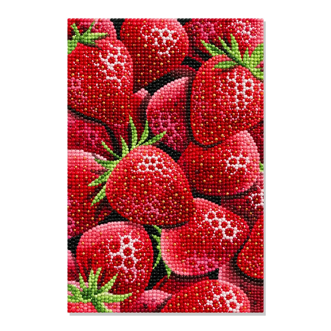 Strawberry Medley Diamond Painting Kit hero view