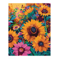 Original artwork showing sunlit summer bloom.