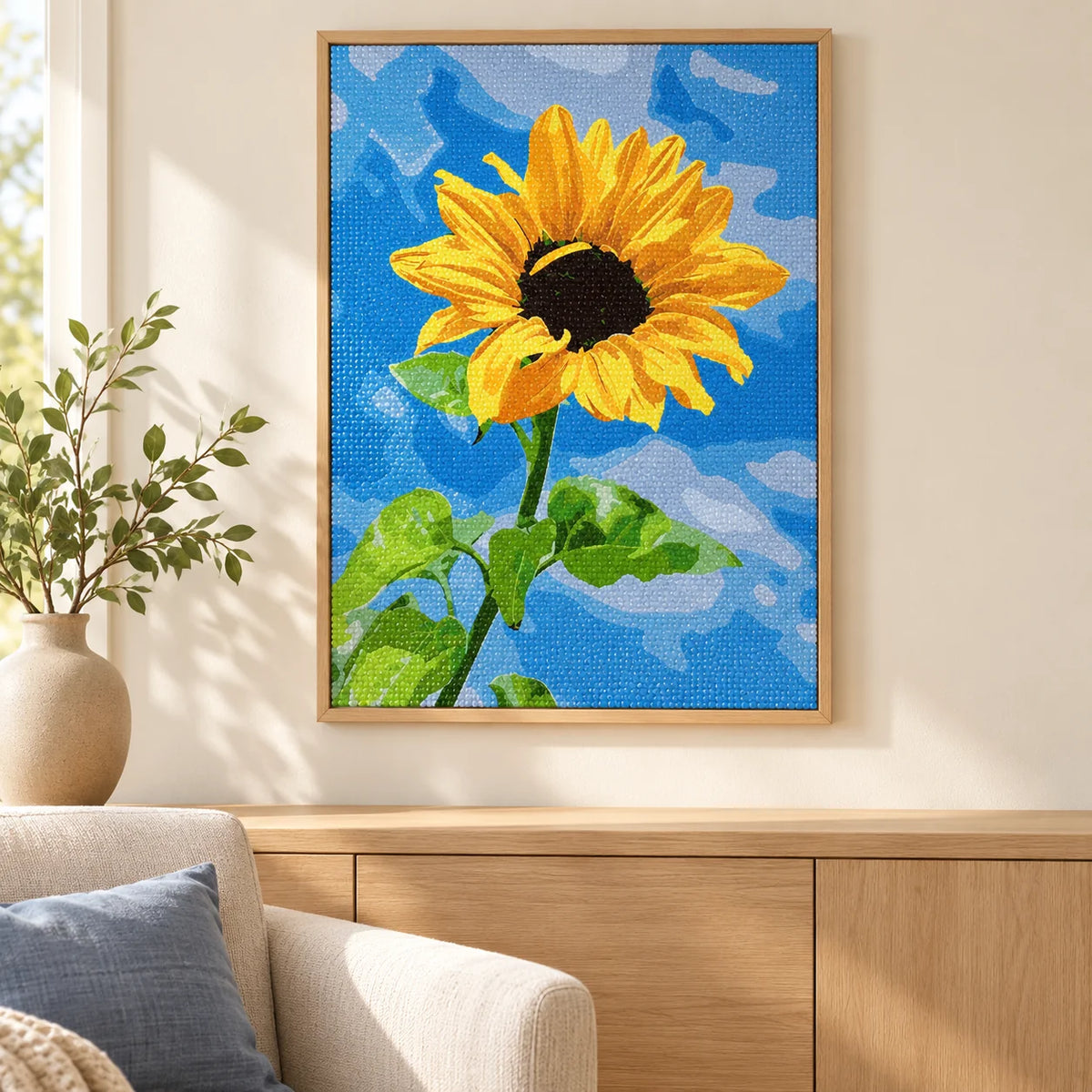 Home decor scene featuring Sunlit Bloom
