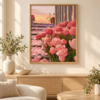 Home decor scene featuring Sunset Tulip Terrace