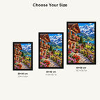 Swiss Alps Flower Chalet size comparison