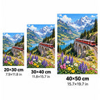 Swiss Alps Red Train size guide