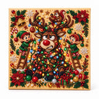 Tangled Lights Reindeer and Elves — hero image