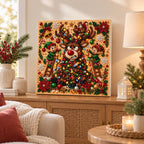 Tangled Lights Reindeer and Elves — room image