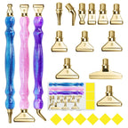 Gold color threaded diamond painting pen set