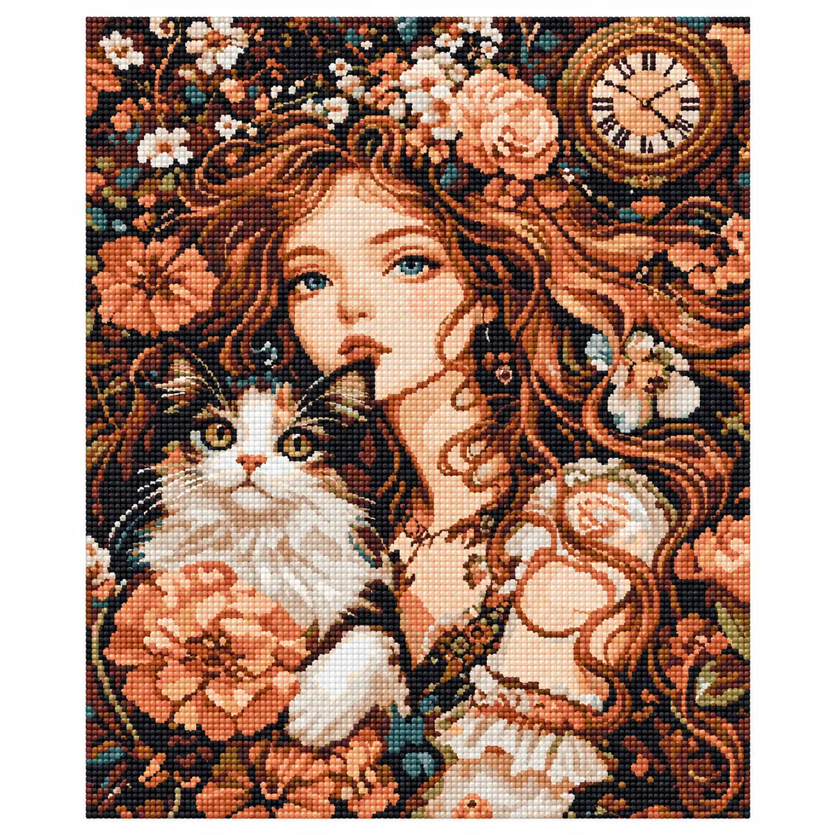 Finished diamond painting for Timeless Companion Diamond Painting Kit