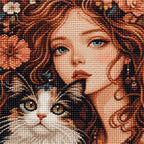 Diamond detail for Timeless Companion Diamond Painting Kit