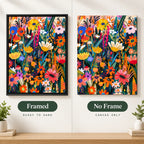 Vibrant Floral Garden Diamond Painting Kit lifestyle scene