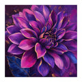 Original artwork for Violet Flame Bloom