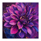 Original artwork for Violet Flame Bloom