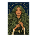Original white-background artwork of Virgo Sage Herbalist