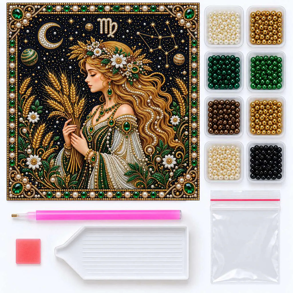 virgo pearl painting kit contents as shown