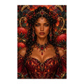 Original white-background artwork of Volcanic Garden Keeper