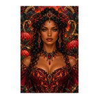 Original white-background artwork of Volcanic Garden Keeper