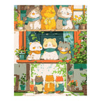 Original artwork for Window Garden Companions Diamond Painting Kit