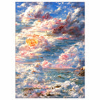Yellow Rose Above the Cloud Sea: original