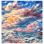 Yellow Rose Above the Cloud Sea: finished